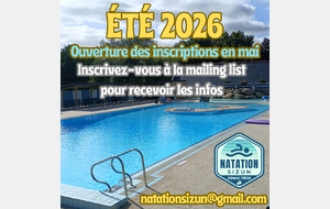 Bientôt les inscriptions !