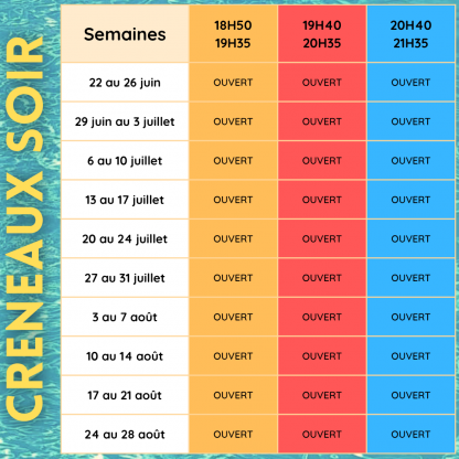 Offre de stages été 2026